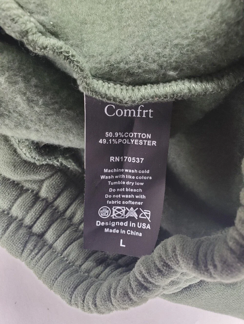 COMFRT | Standard Sweatpants in Size Large